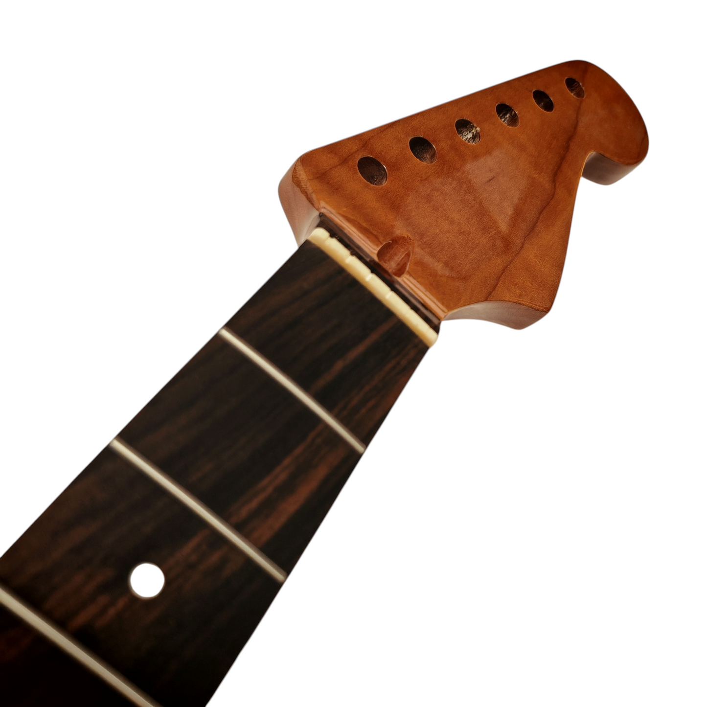 S-Style neck Roasted maple with rosewood fretboard (Gloss) - round end frets