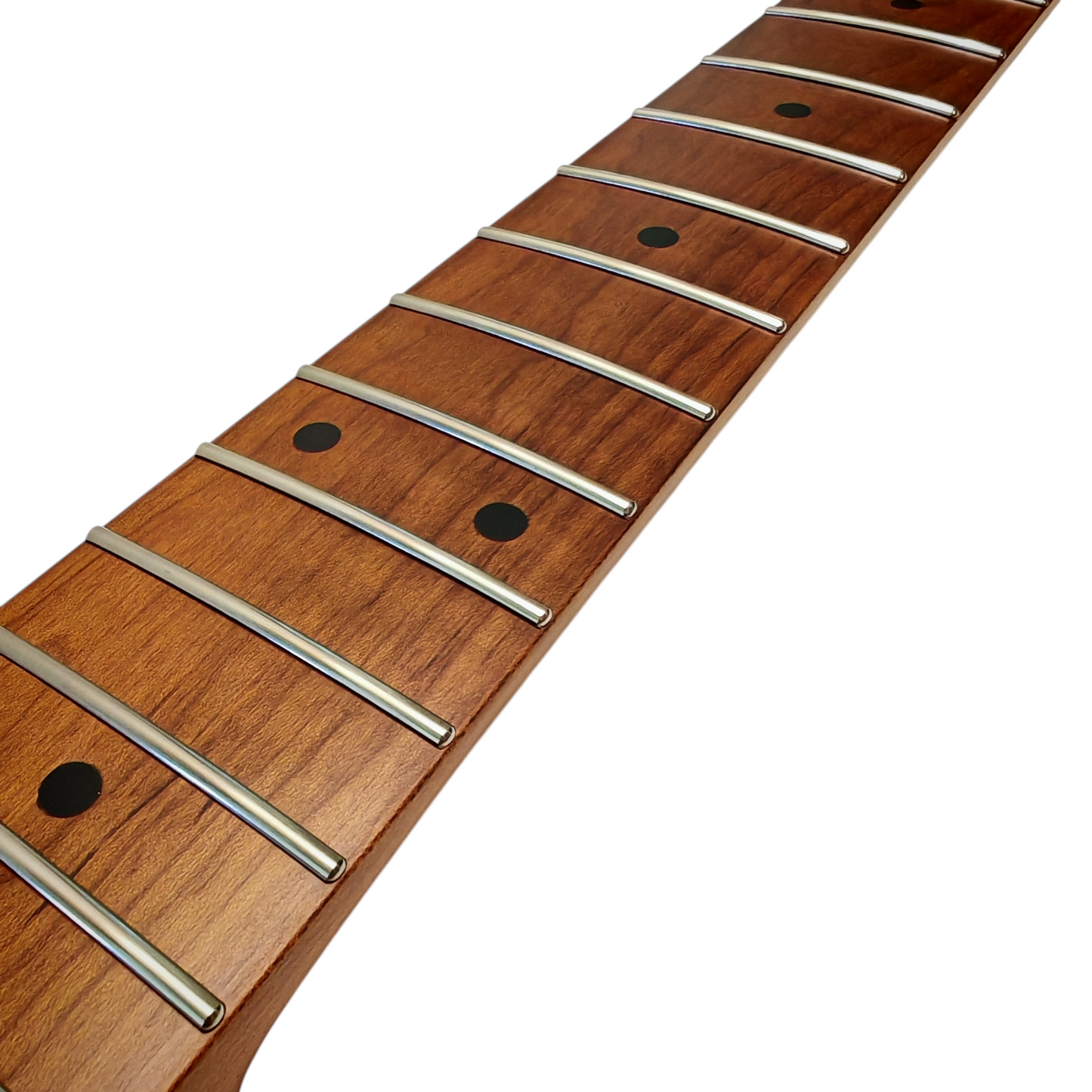 T-Style neck one piece Roasted maple with maple fretboard (Nitro Satin) - round end frets
