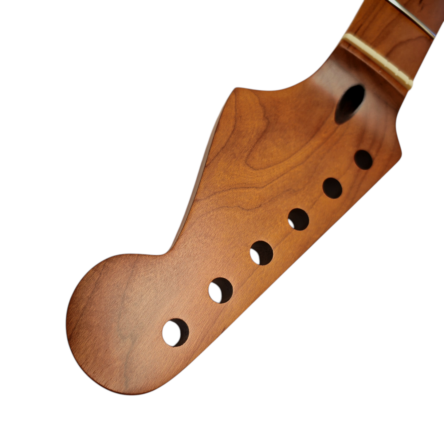 S-Style neck Roasted maple with maple fretboard (Nitro Satin) - round end frets