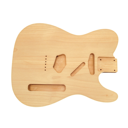 T-Style 2 piece Alder Body - Double binding and full thickness