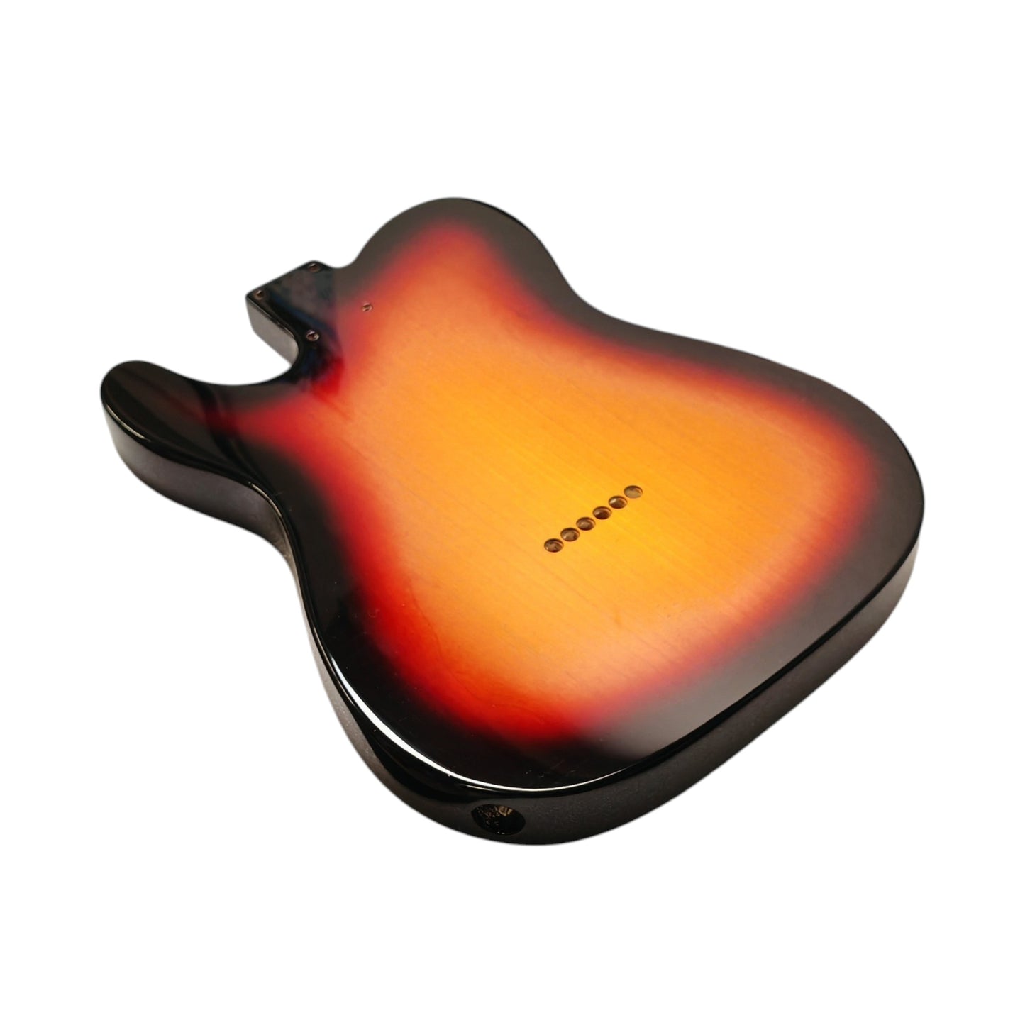 T-Style-Korpus Erle – Sunburst three tone (Polyesterlack)