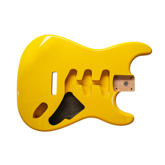 Graffiti Yellow S-Style body