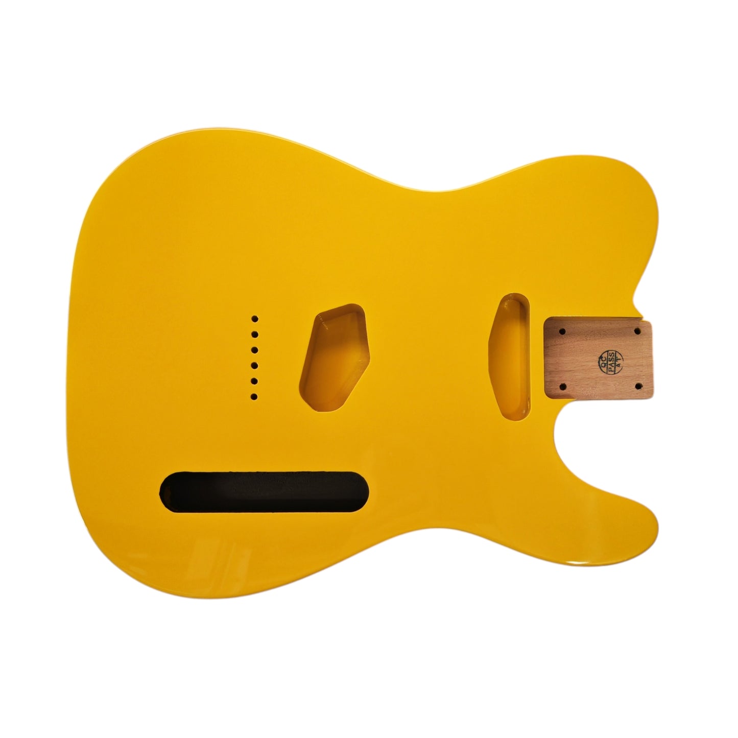 Graffiti Yellow T-Style body - Double cream binding