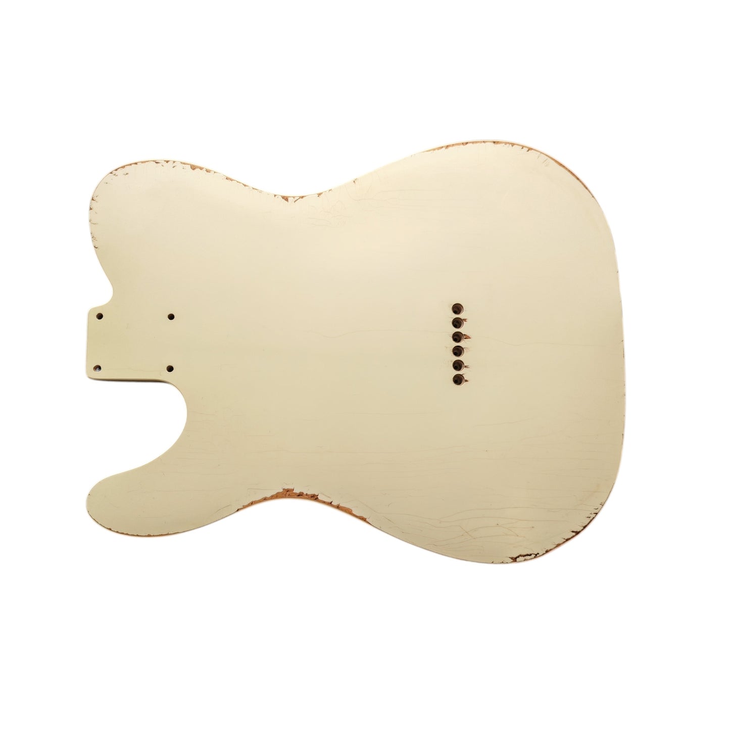 Relic Vintage White Nitro T-Style Thinline body