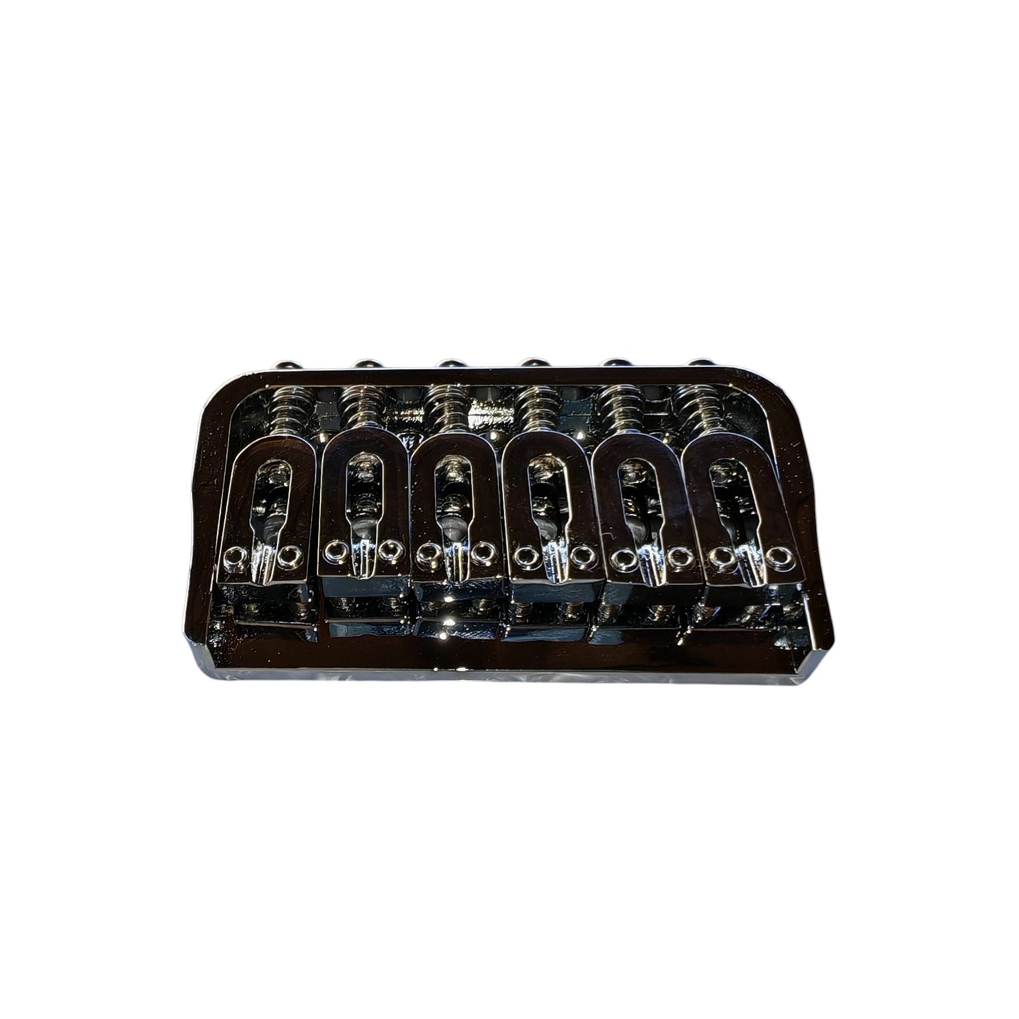 Hardtail bridge for S-Style bodies - 52.5 mm spacing - chrome