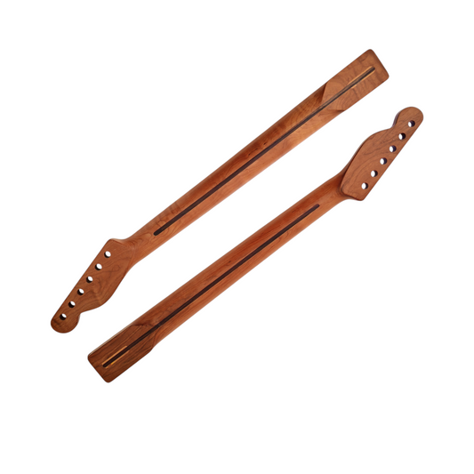 T-Style neck one piece Roasted maple with maple fretboard (Nitro Satin) - round end frets
