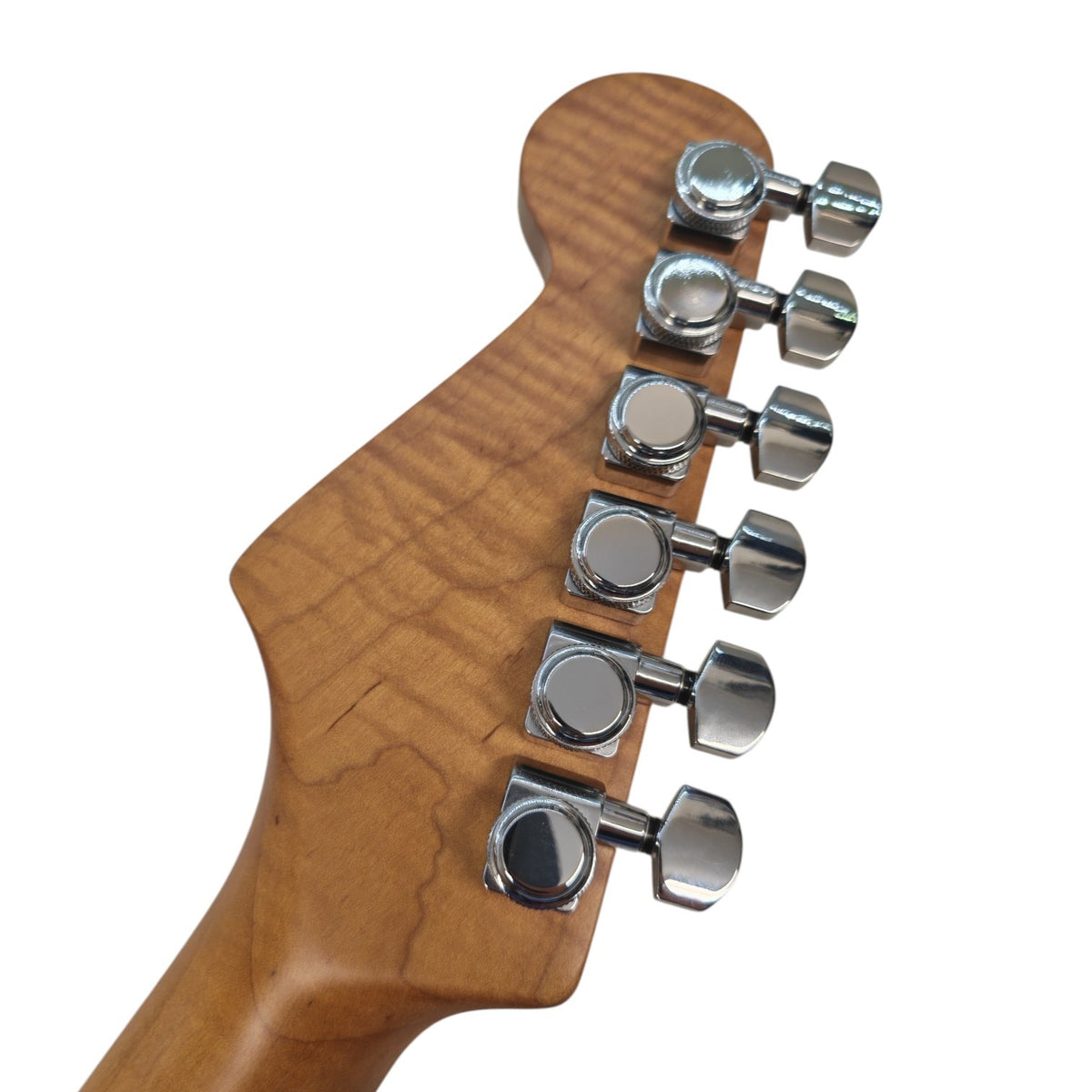 Tuner Pin Drilling Template – 10 mm Holes, 2-Pin Tuners (6 in Line)