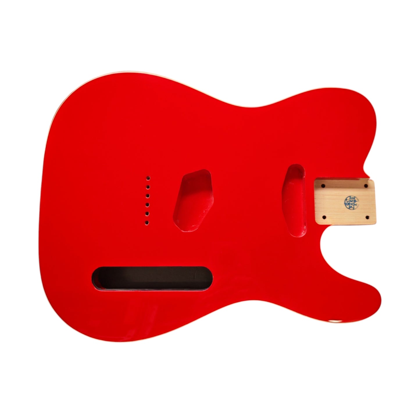 Fiesta Red T-Style body - Double cream binding
