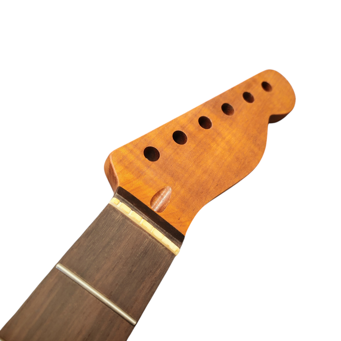 T-Style neck Roasted maple with rosewood fretboard (Nitro Satin) - round end frets