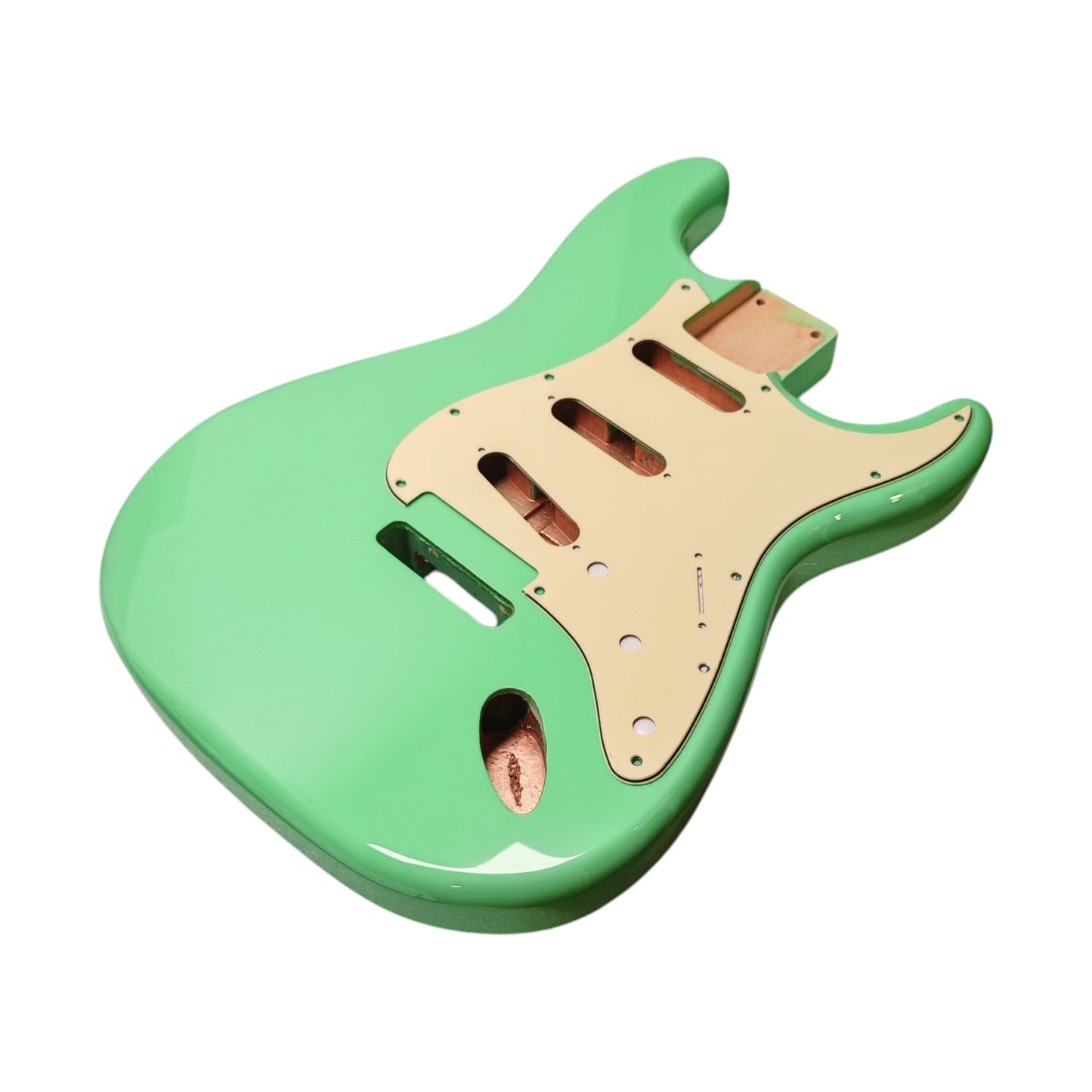 S-Style-Korpus Erle – Surf Green (Polyesterlack)