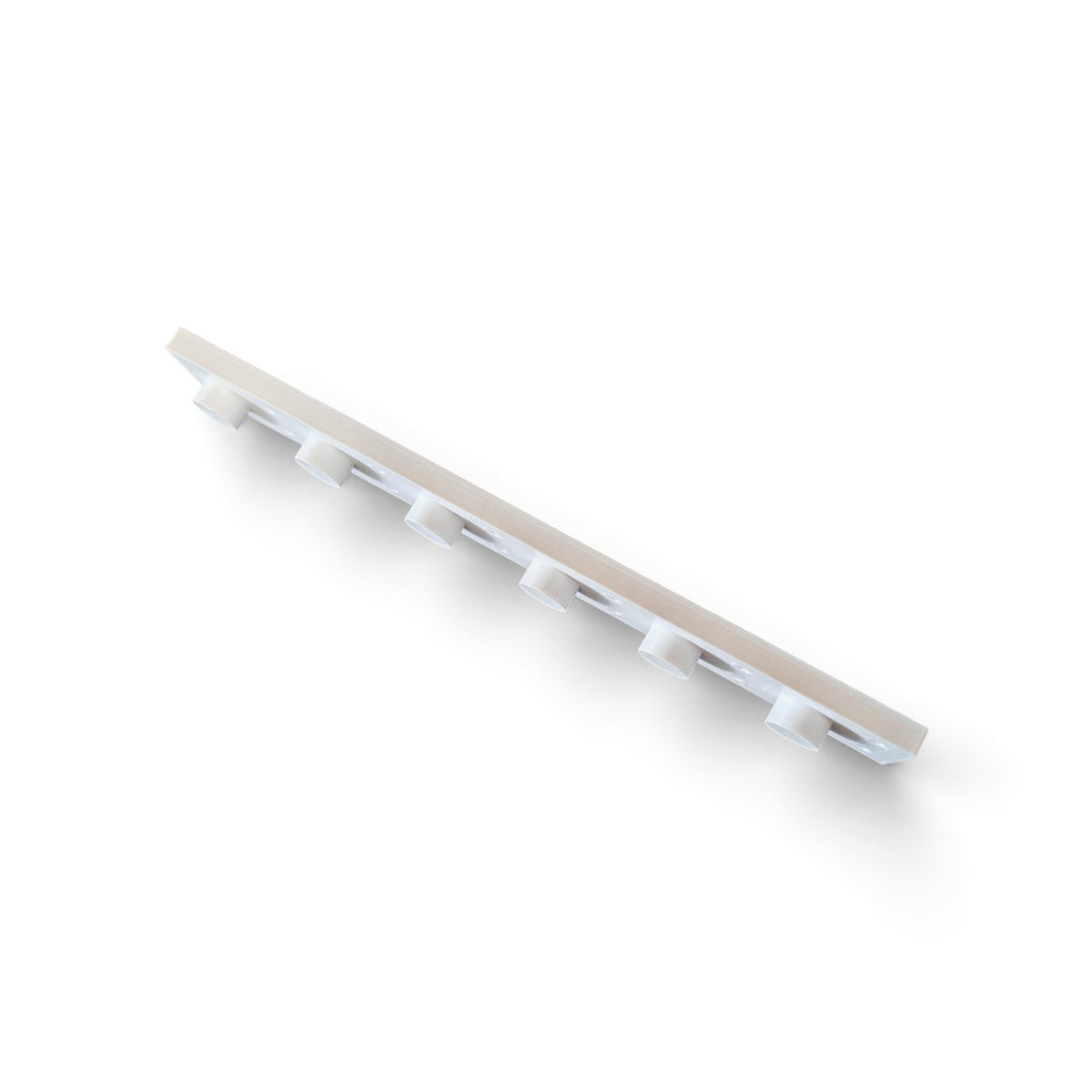 Tuner Pin Drilling Template – 10 mm Holes, 2-Pin Tuners (6 in Line)