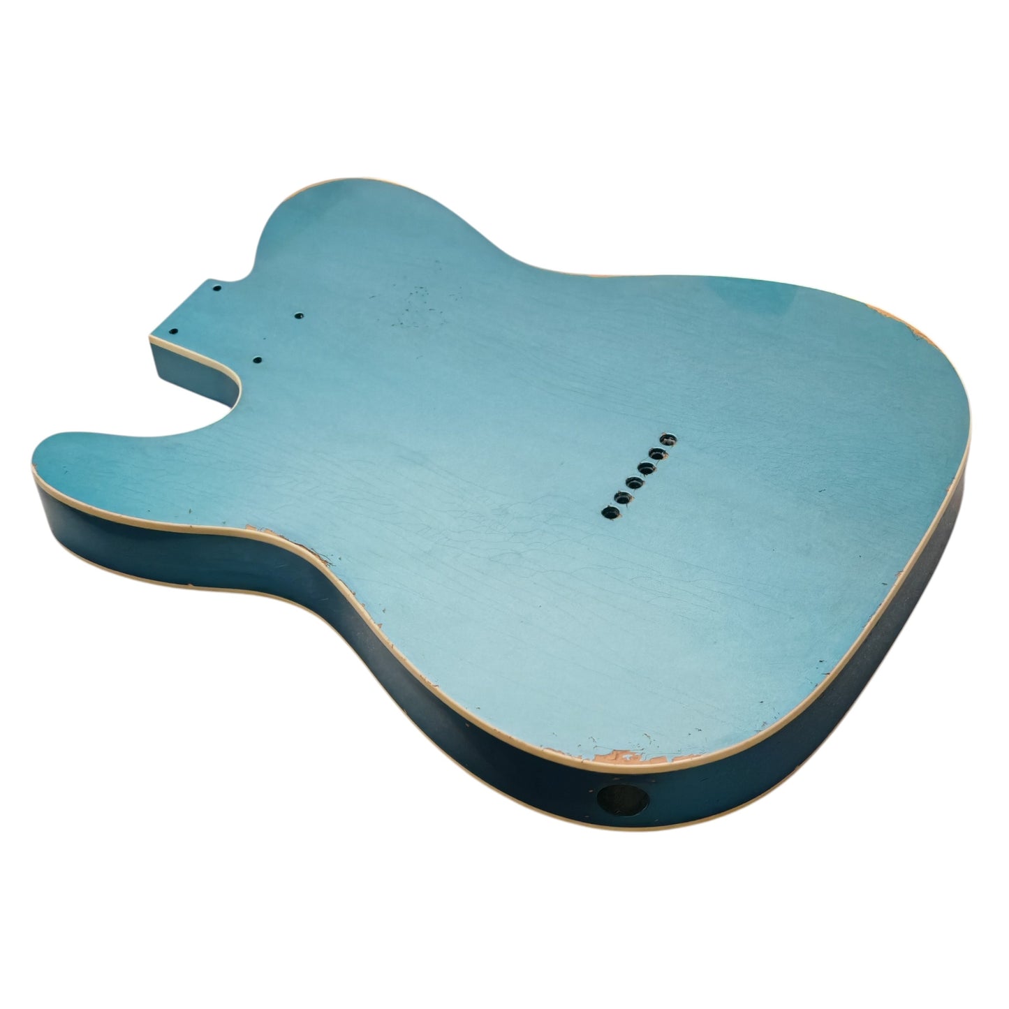 Ocean Turquoise Metallic Nitro T-Style Guitar Body