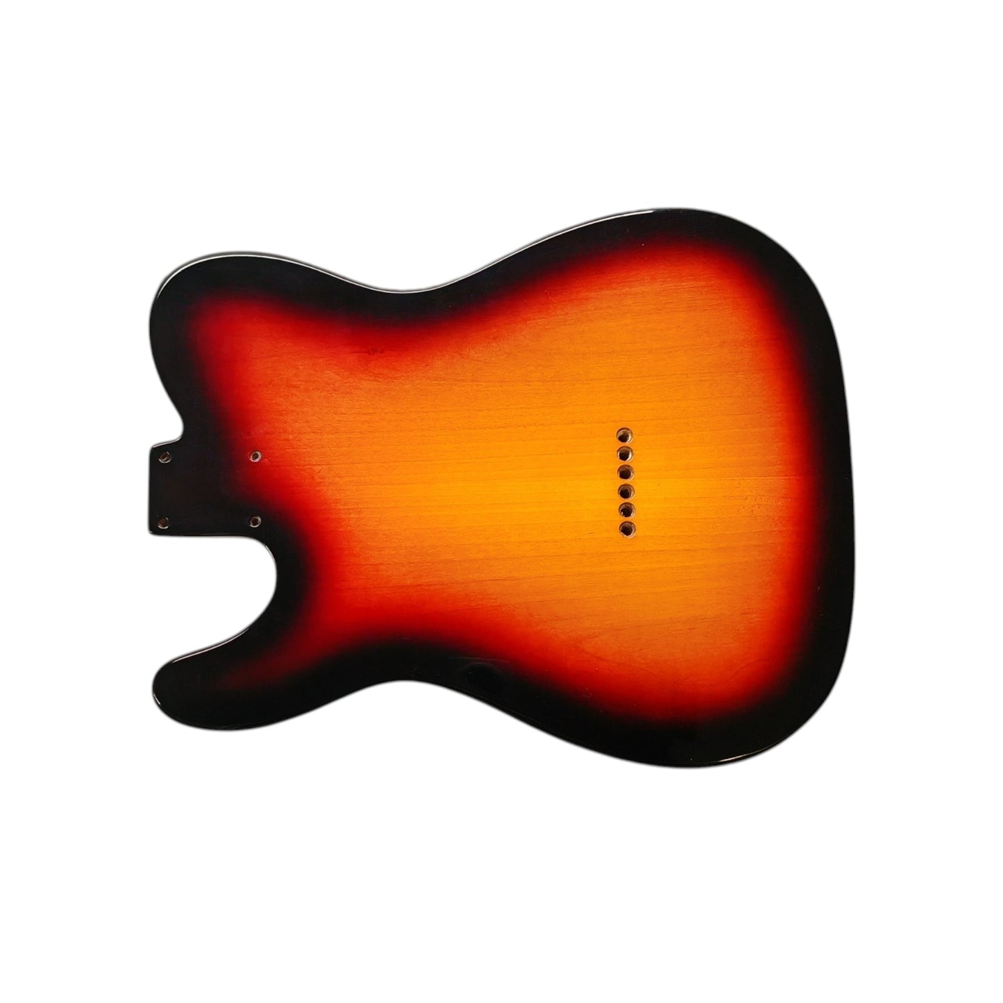 T-Style-Korpus Erle – Sunburst three tone (Polyesterlack)