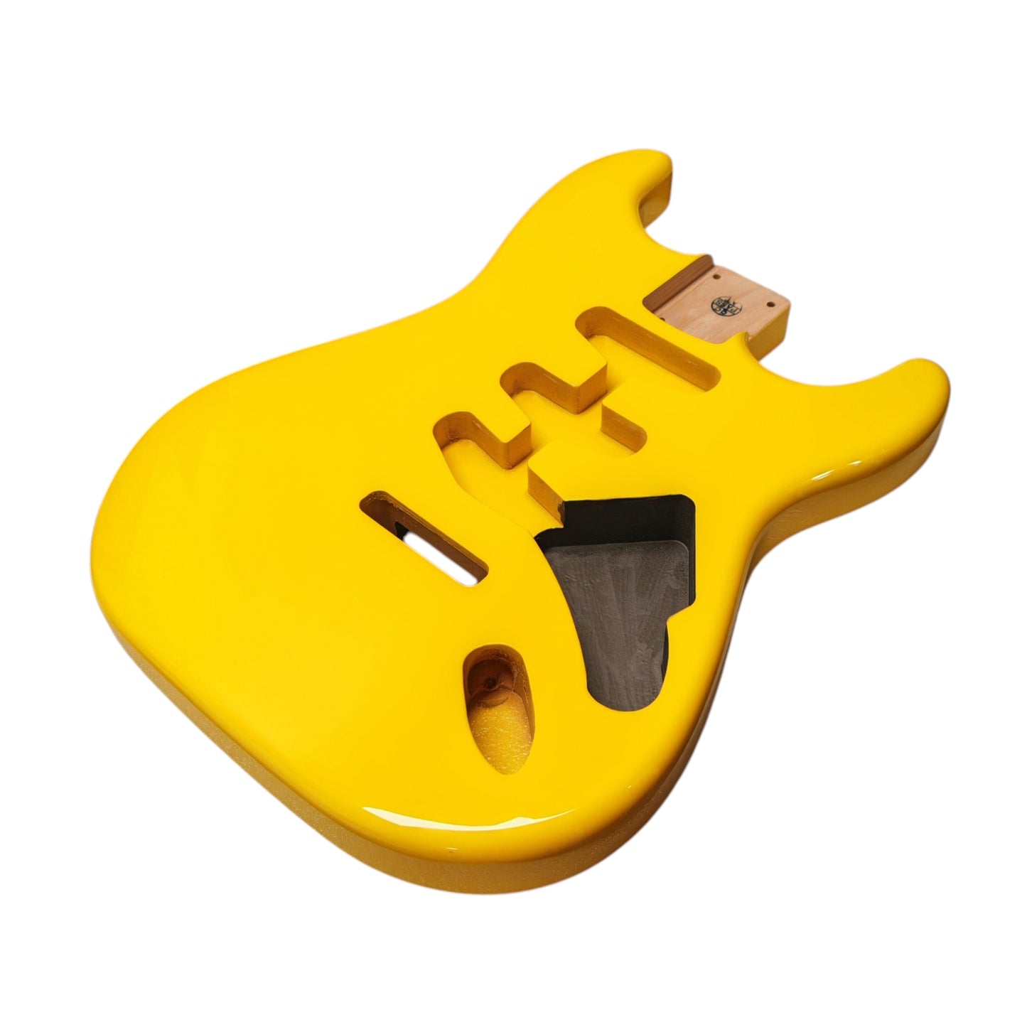 Graffiti Yellow S-Style body