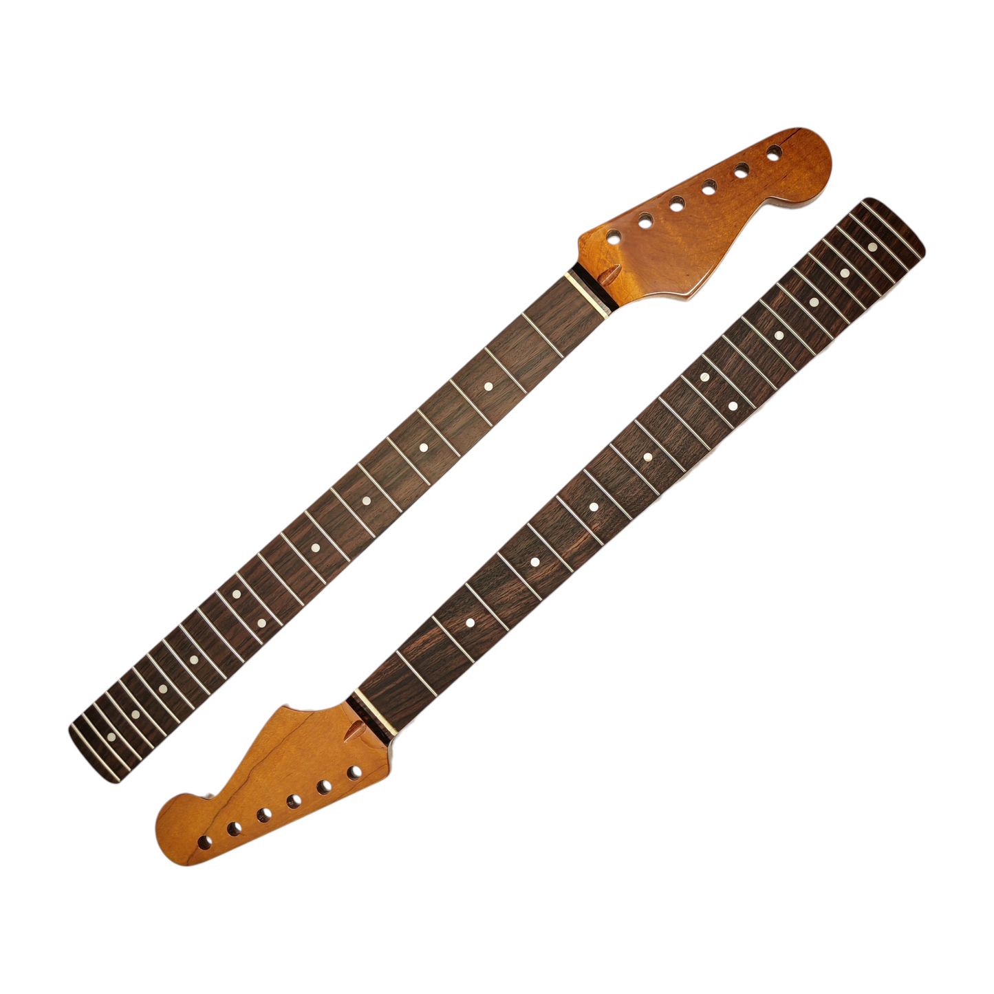 S-Style neck Roasted maple with rosewood fretboard (Gloss) - round end frets