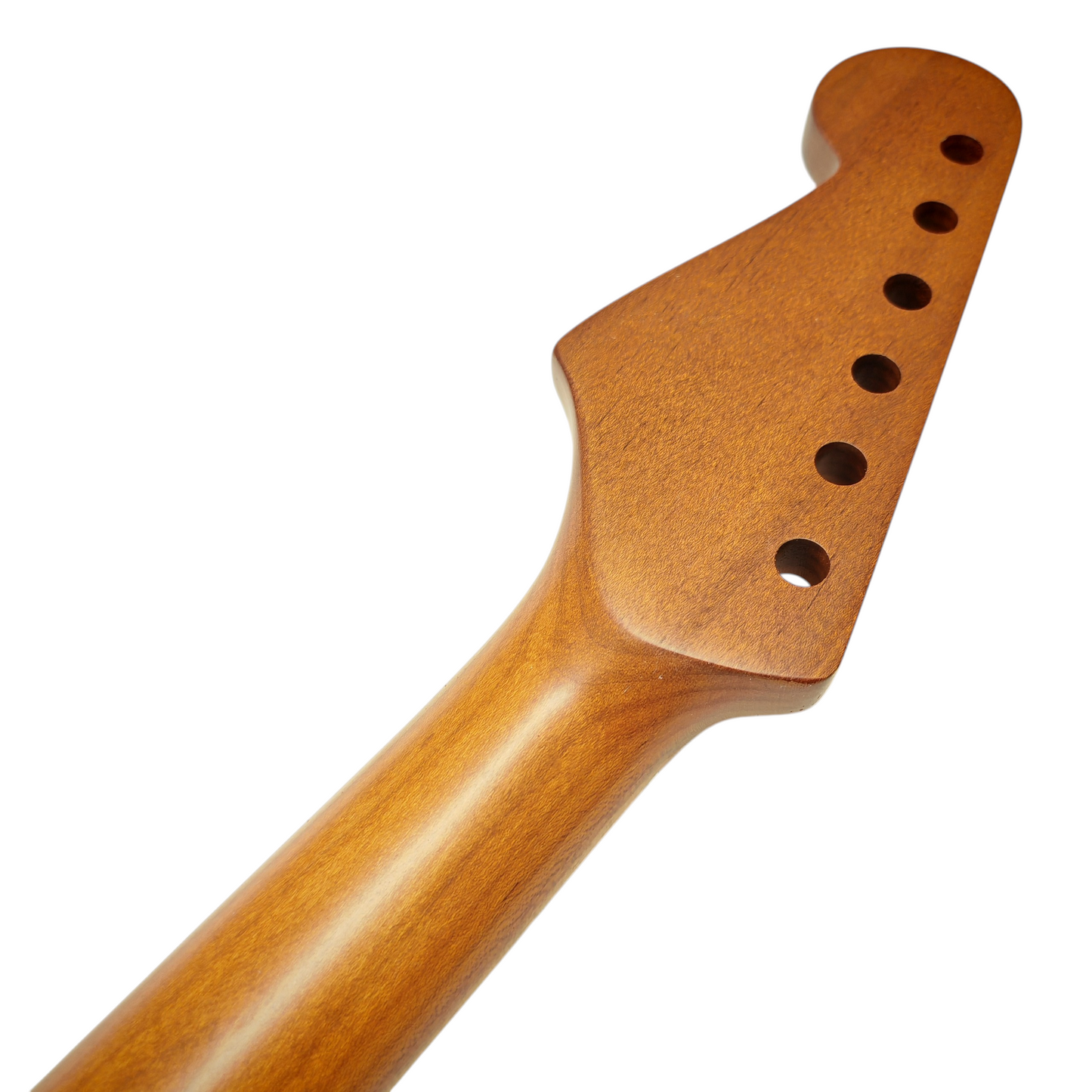 S-Style neck Roasted maple with maple fretboard (Nitro Satin) - round end frets