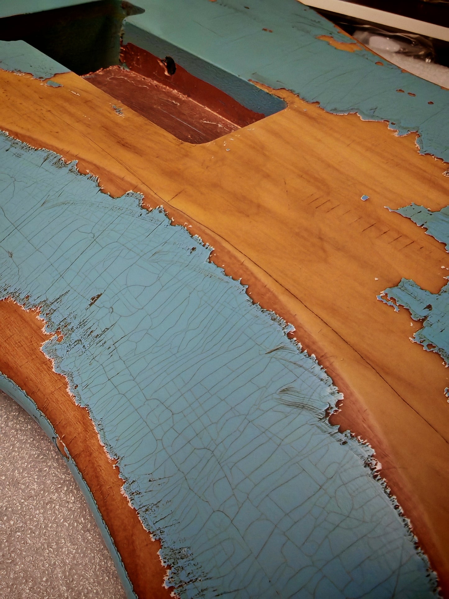 NITRO Heavy Relic Sonic Blue Alder S-Style guitar body