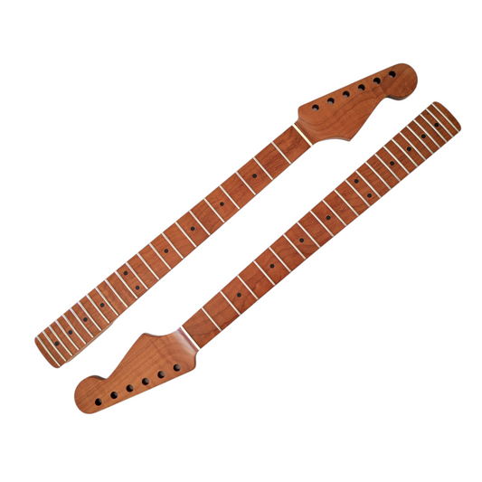 S-Style neck one piece Roasted maple with maple fretboard (Nitro Satin) - round end frets