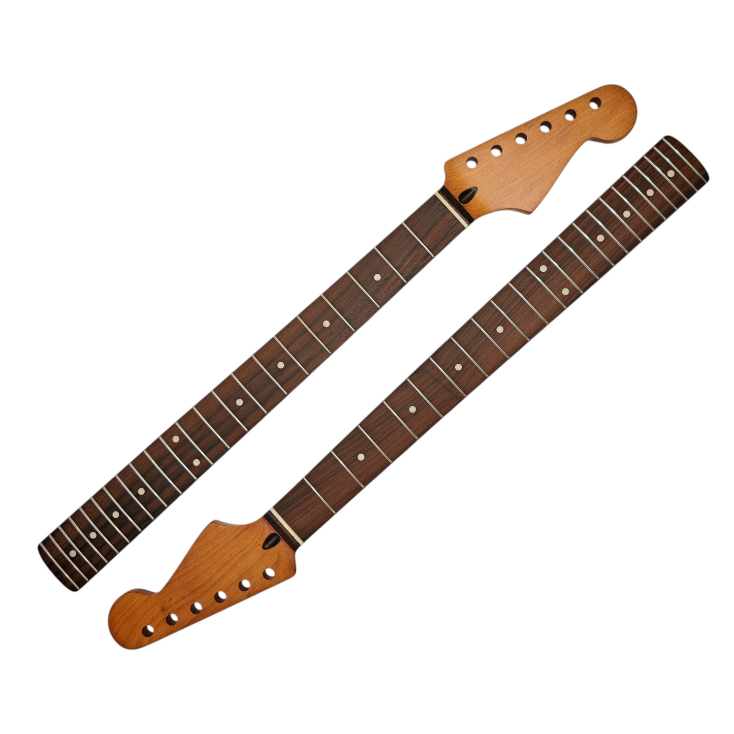 S-Style neck Roasted maple with rosewood fretboard (Nitro Satin) - round end frets