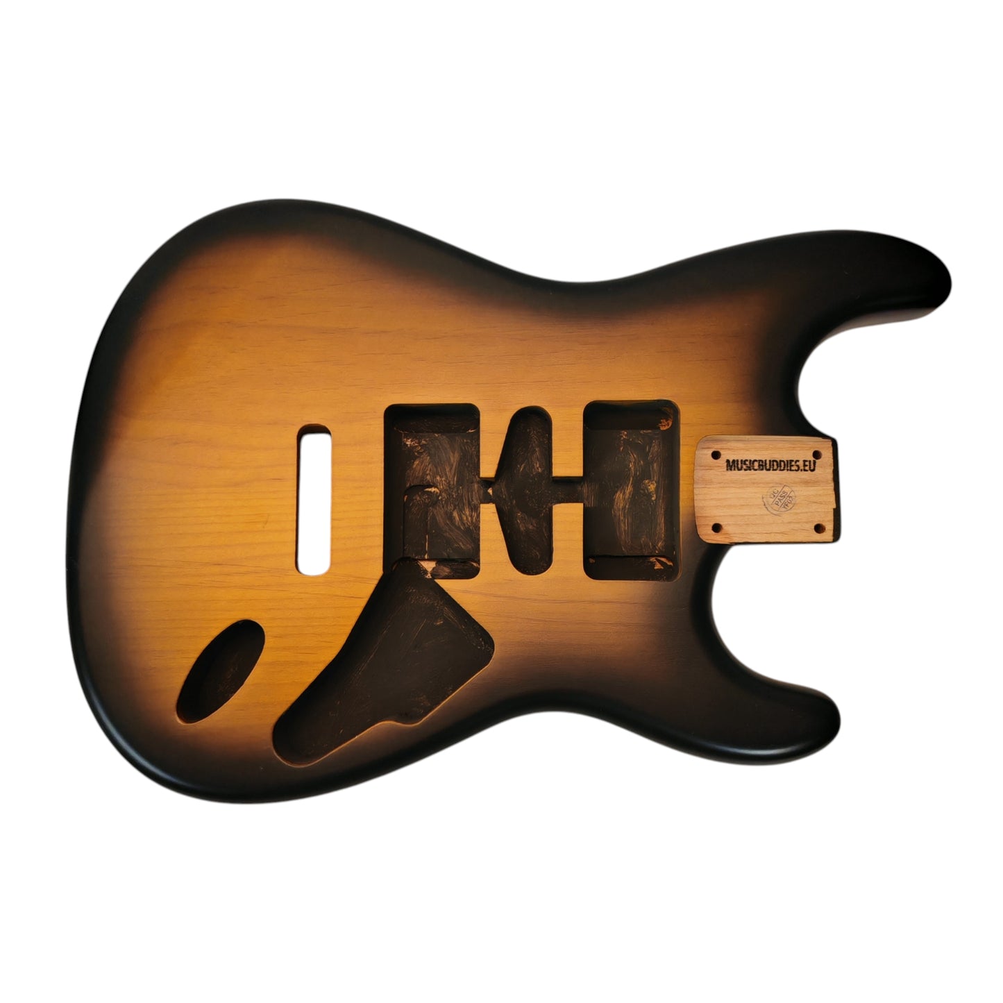 Sunburst (Two tone) Satin Nitro S-Style body - HSH