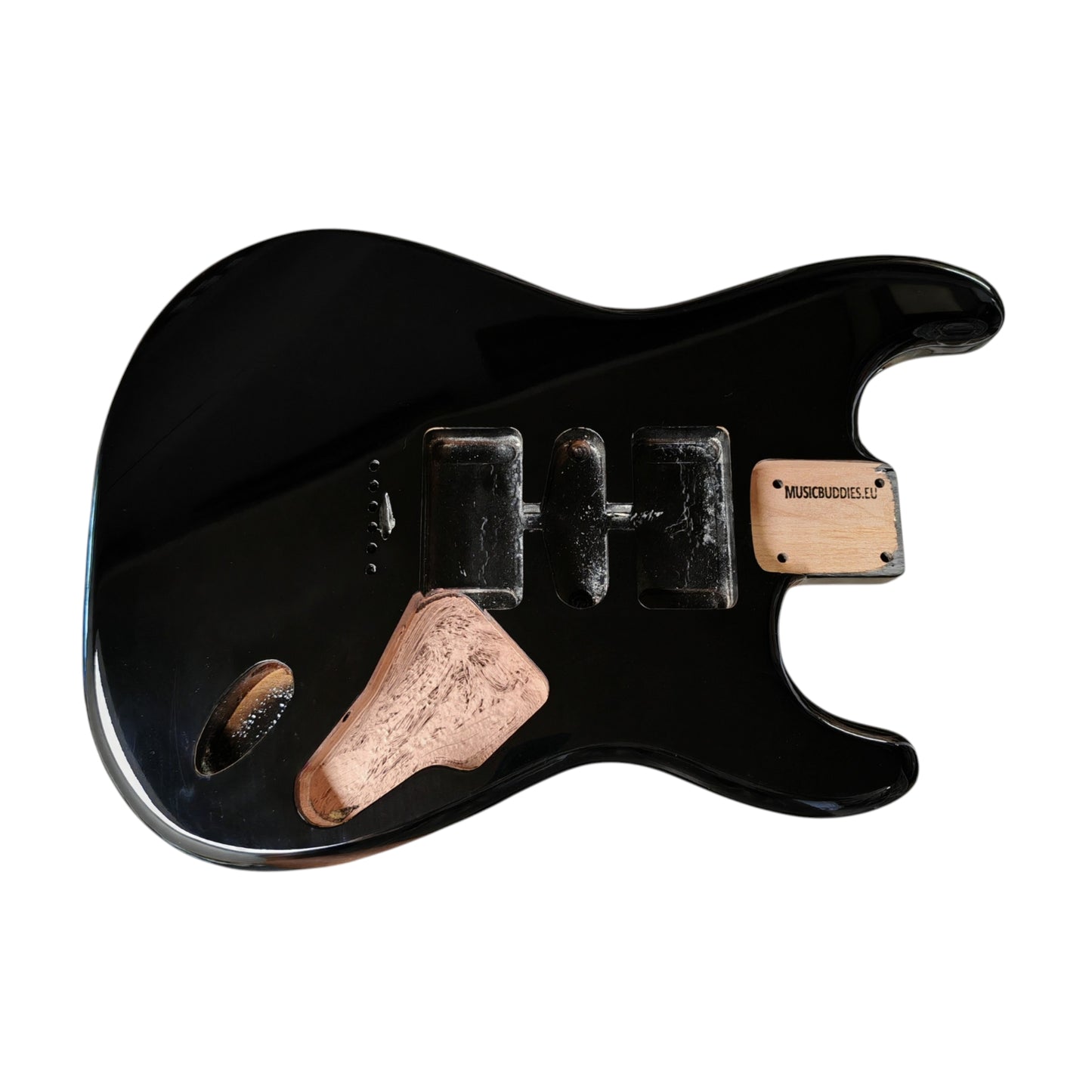 Black Poly S-Style body Hardtail - HSH
