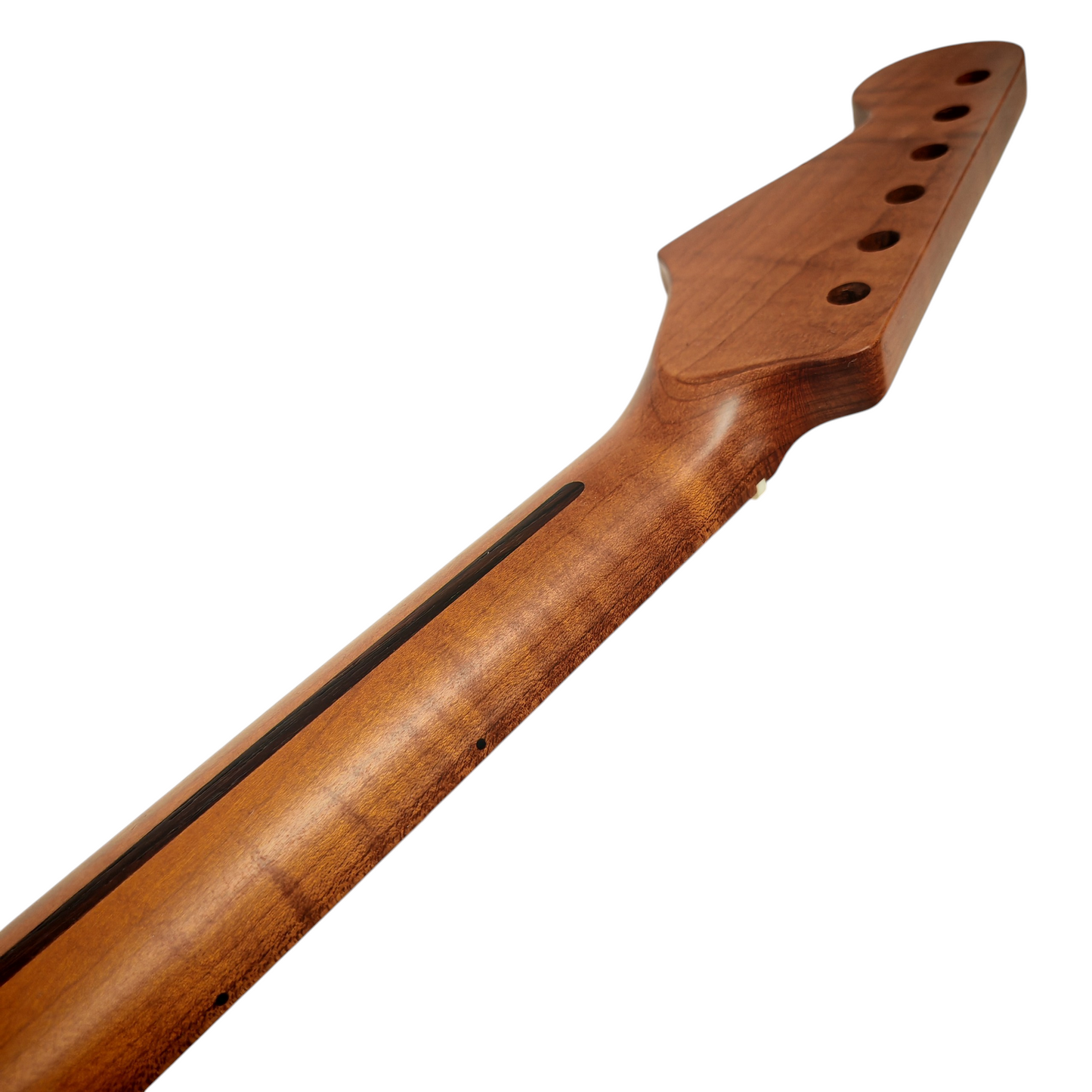 S-Style neck one piece Roasted maple with maple fretboard (Nitro Satin) - round end frets