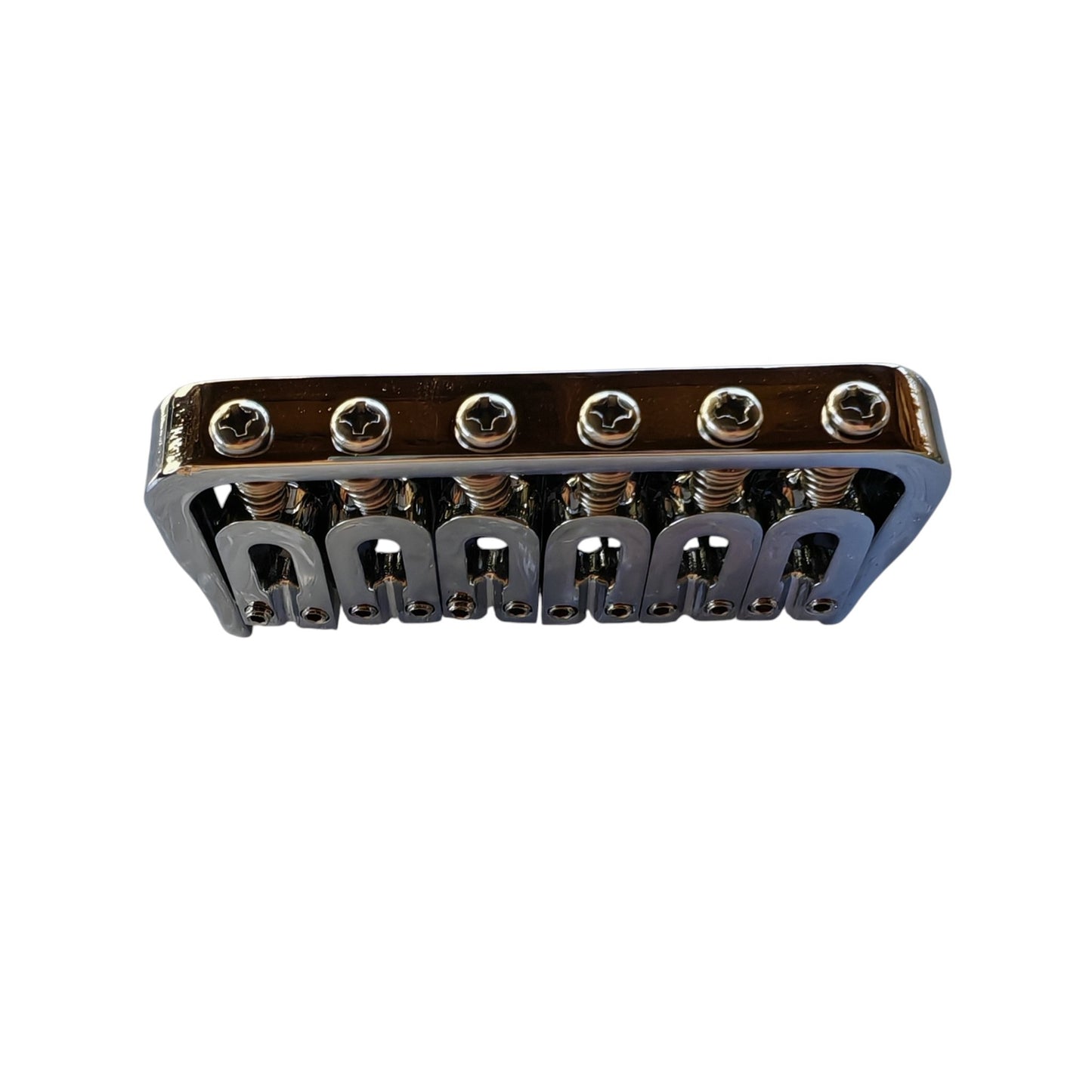 Hardtail bridge for S-Style bodies - 52.5 mm spacing - chrome