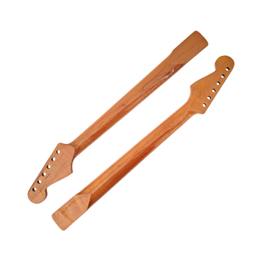 S-Style neck Roasted maple with rosewood fretboard (Gloss) - round end frets
