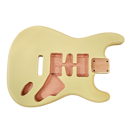 Vintage White Nitro Stratocaster body