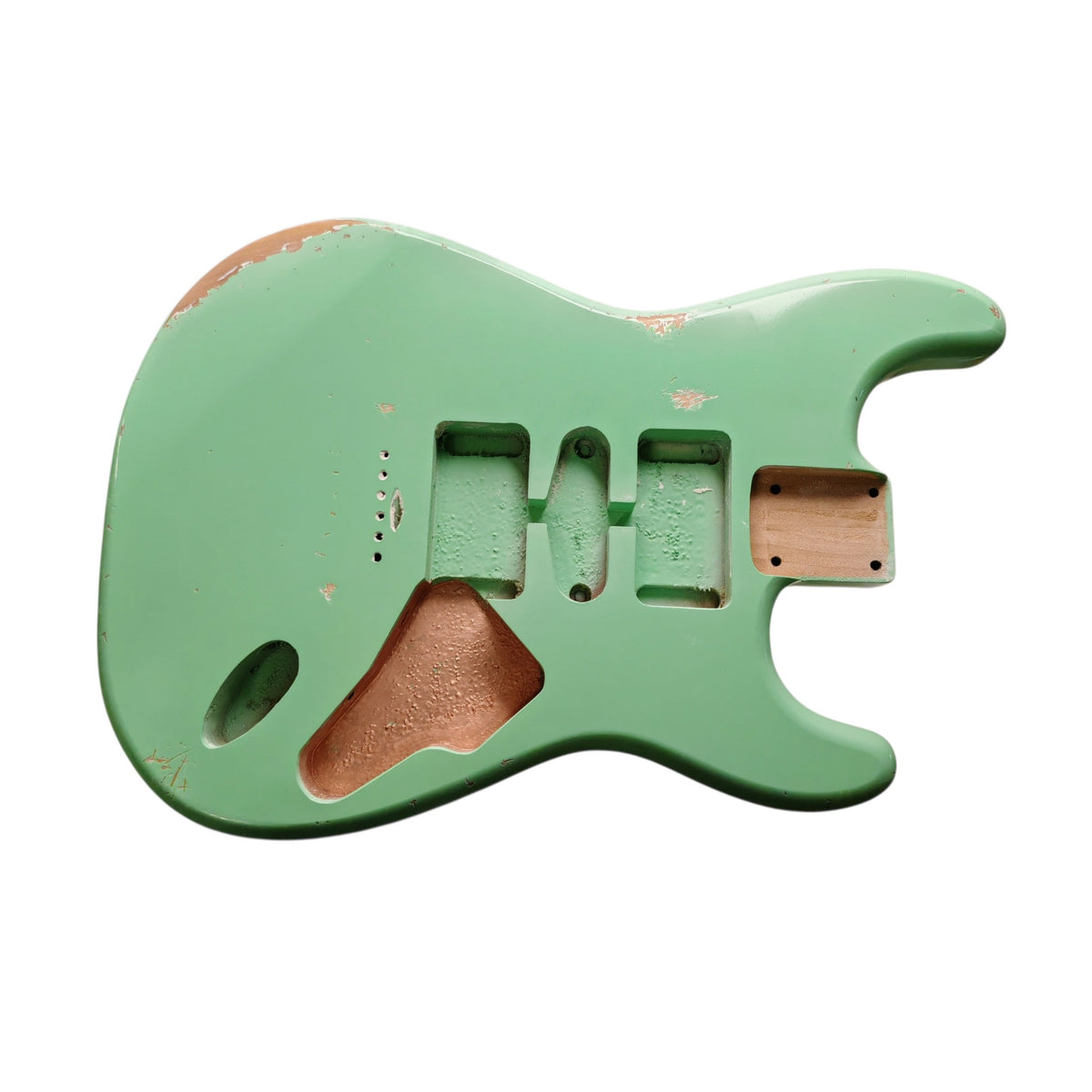 Relic S-Style Green Hardtail body