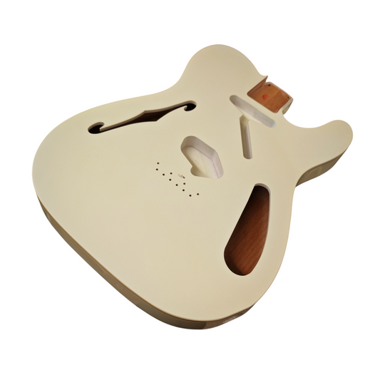 Vintage White Nitro Telecaster Thinline body