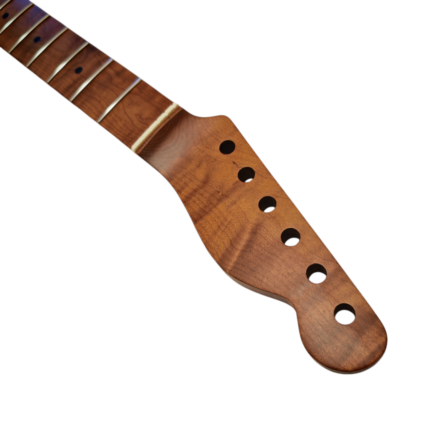 T-Style neck one piece Roasted maple with maple fretboard (Nitro Satin) - round end frets