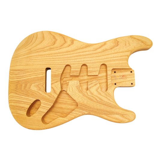 S-Style Light 3 piece roasted Ash Body