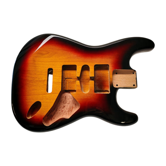 Sunburst (Three tone) Nitro S-Style body