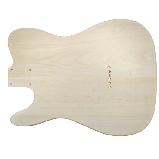Telecaster 2 piece Basswood body with Burl Top #5