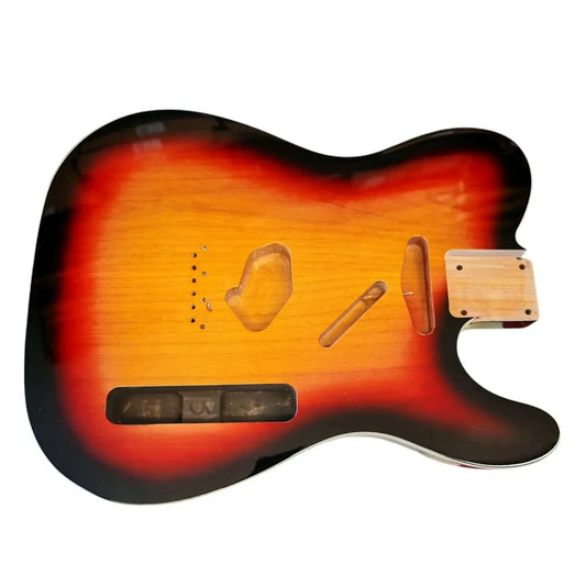Sunburst (three tone) Nitro Telecaster body