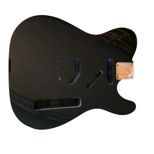 Black Nitro Telecaster body with binding