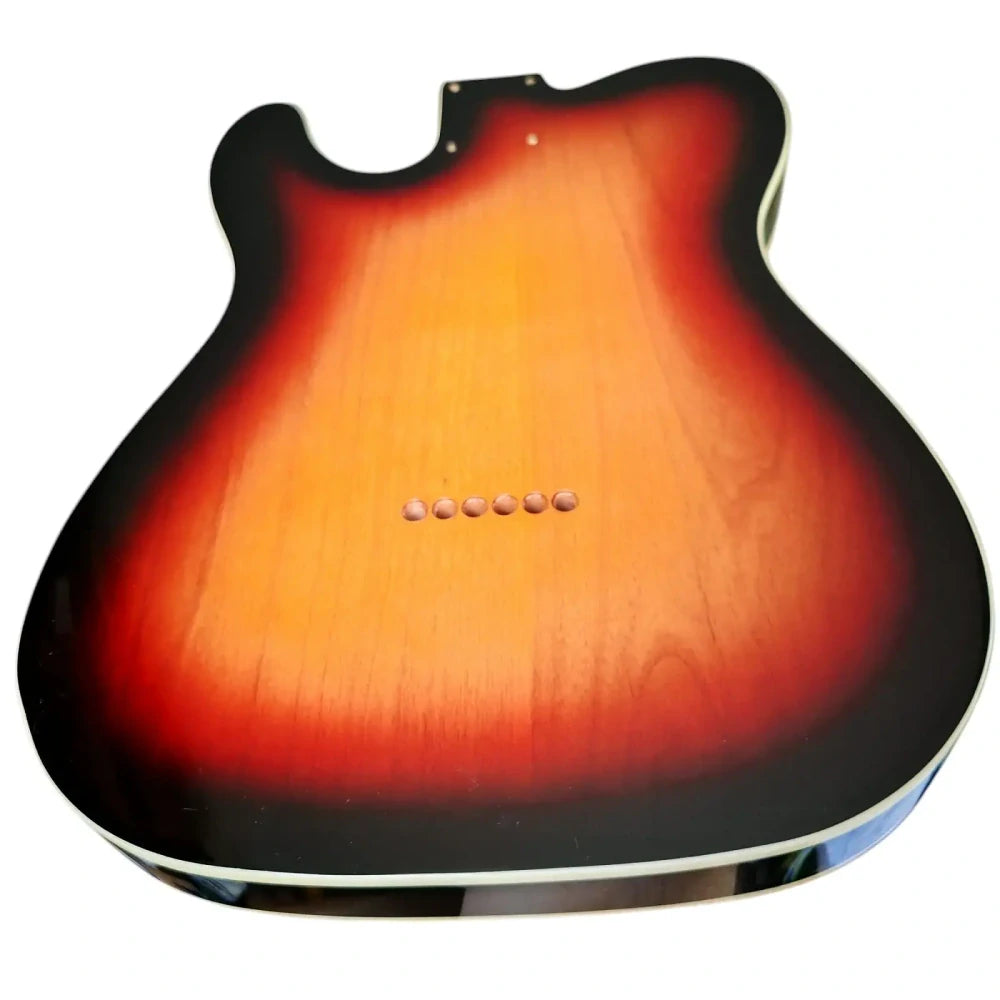 Sunburst (three tone) Nitro Telecaster body