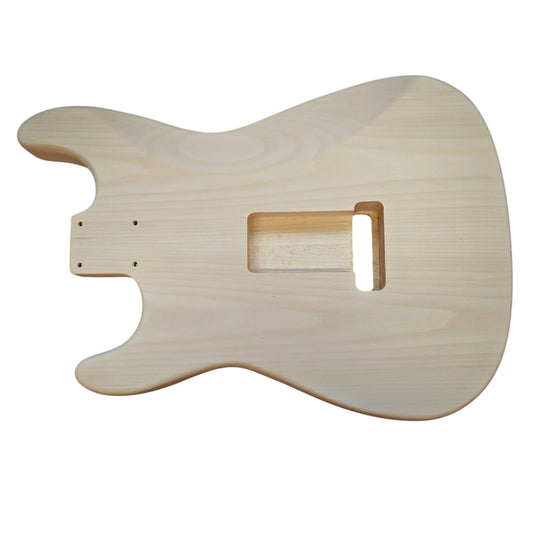 Stratocaster 2 piece Basswood body with Burl Top #3