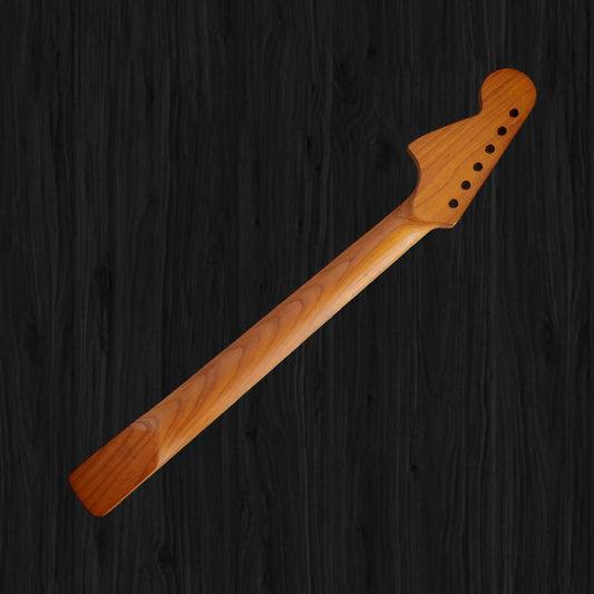 Jaguar / Mustang neck Roasted maple with rosewood fretboard (Satin)