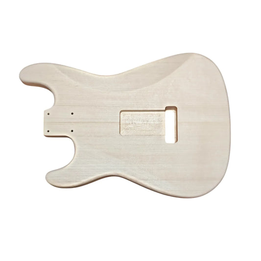 Stratocaster 2 piece Basswood body with Burl Top #1